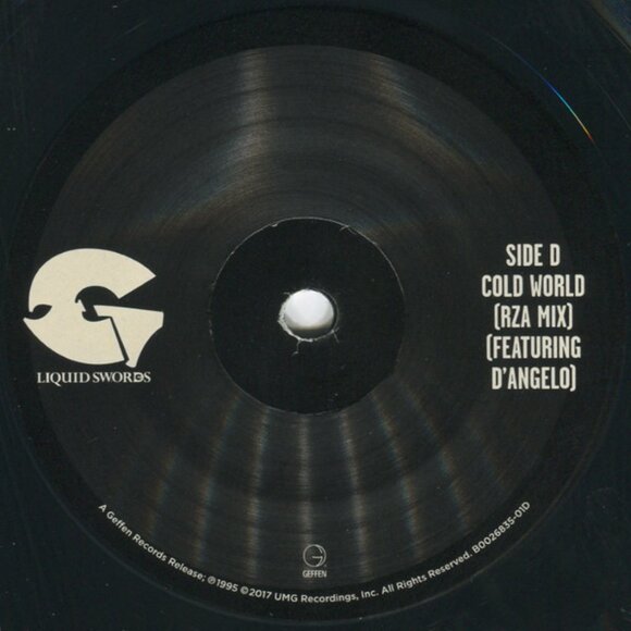 GZA - Cold World Single 45 rpm 7" Inch Vinyl Record Wu Tang Sealed New - Picture 5 of 5